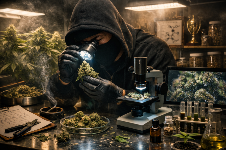 We honor the grind, the passion, and the art behind every strain—because great cannabis starts with breeders who truly live it.