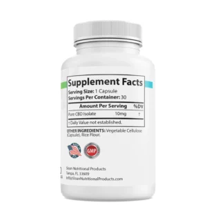 CBD Hemp 10mg capsule Kinnabis