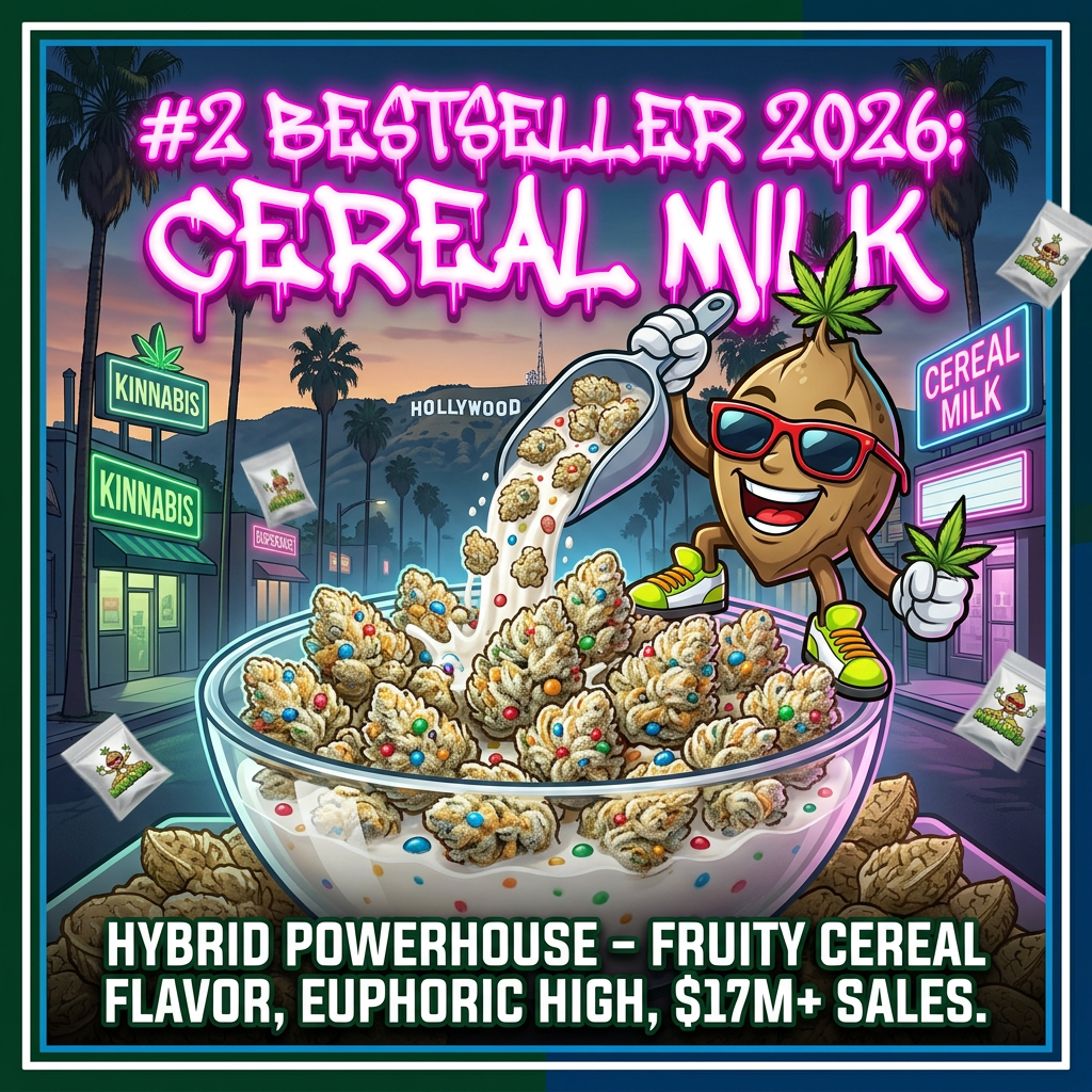 Cerel Milk is the #2 Strain in L.A.