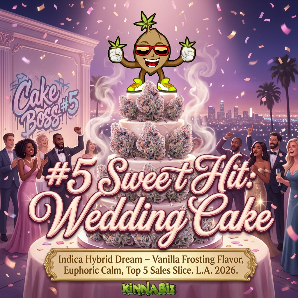 Wedding Cake strain is the #5 stop train of LA
