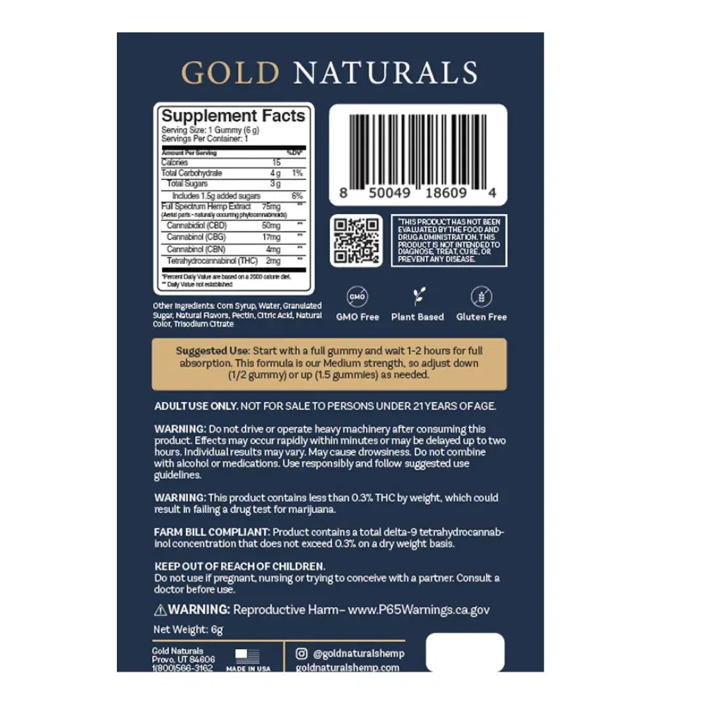 Muscle + Joint Relief Gummies 2 Muscle + Joint Relief Gummies - Image 2