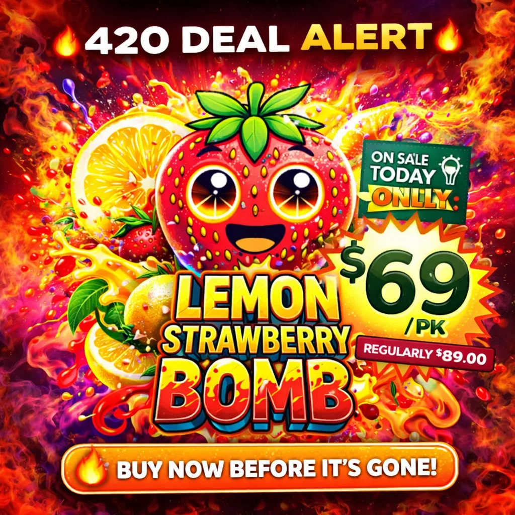 Lemon Strawberry Bomb