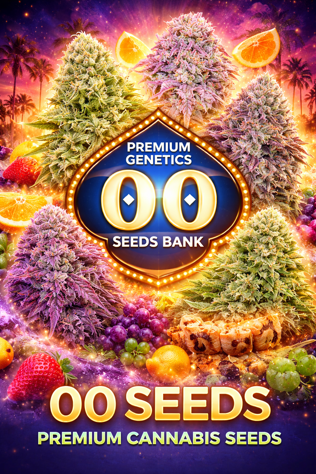 Premium cannabis seeds by 00 Seeds