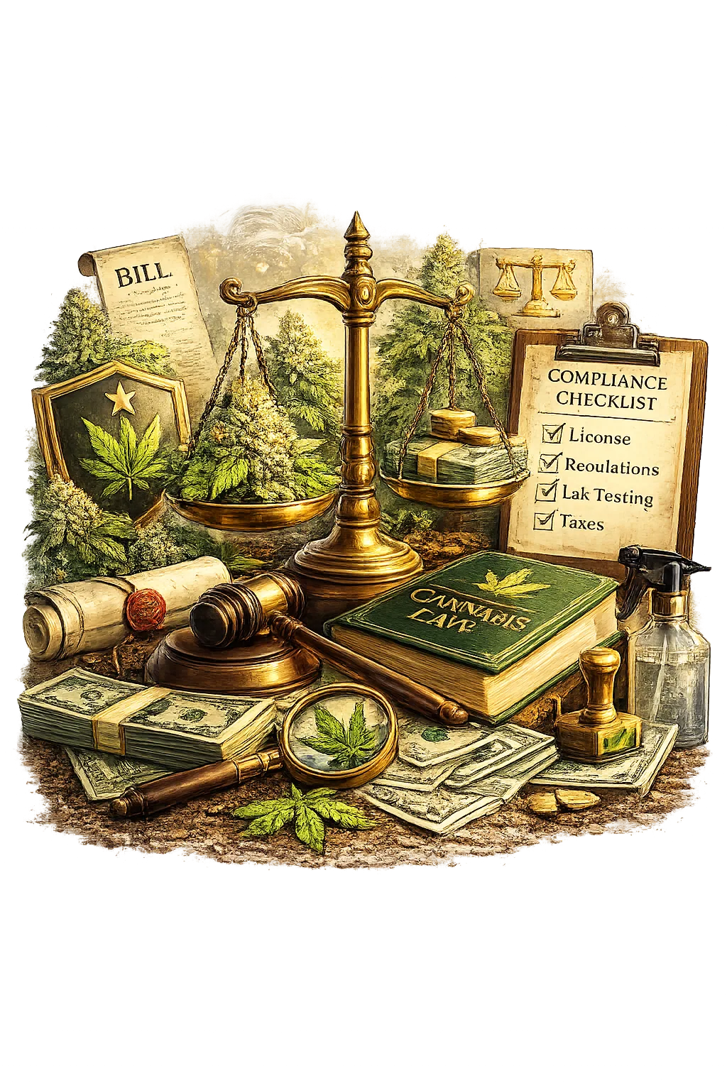 ⚖️ Cannabis Compliance & Legality