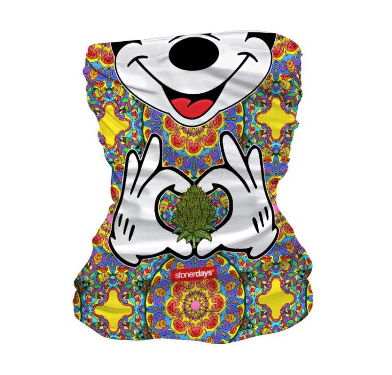 Trippy Mouse Neck Gaiter