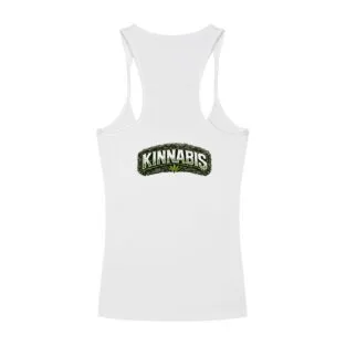 Kinnabis White Tank Top T-Sgirt