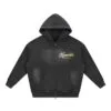Kinnabis Sunfade Two-way Zipper Boxy Fleece Hoodie