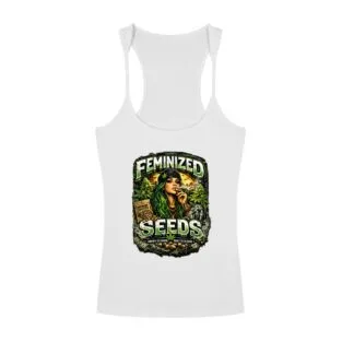 Kinnabis white Feminized Seed Tank Top