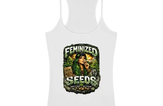 Kinnabis white Feminized Seed Tank Top