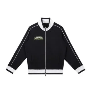 Kinnabis 57 Color Block Raglan Sleeve Zip Track Jacket